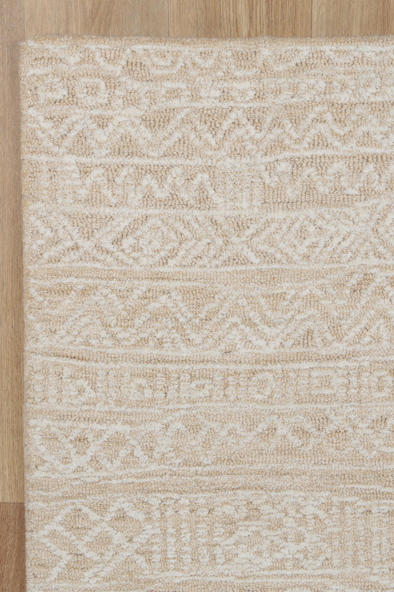 Celine Inca Beige Wool Rug