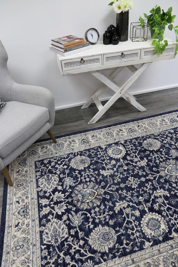 Old World Ziegler Navy Rug