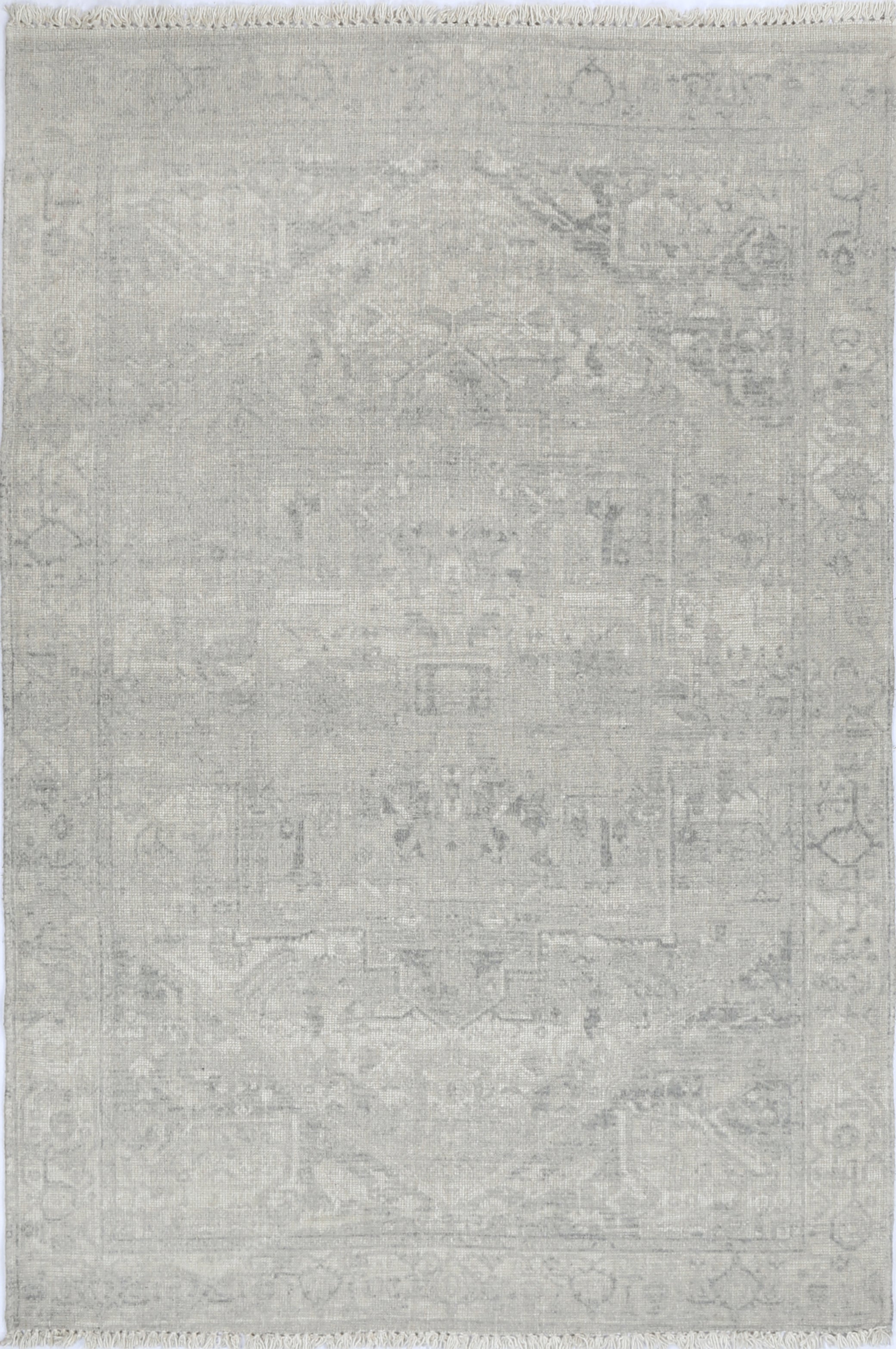 Agora Souk Ivory Wool Rug Product Shot