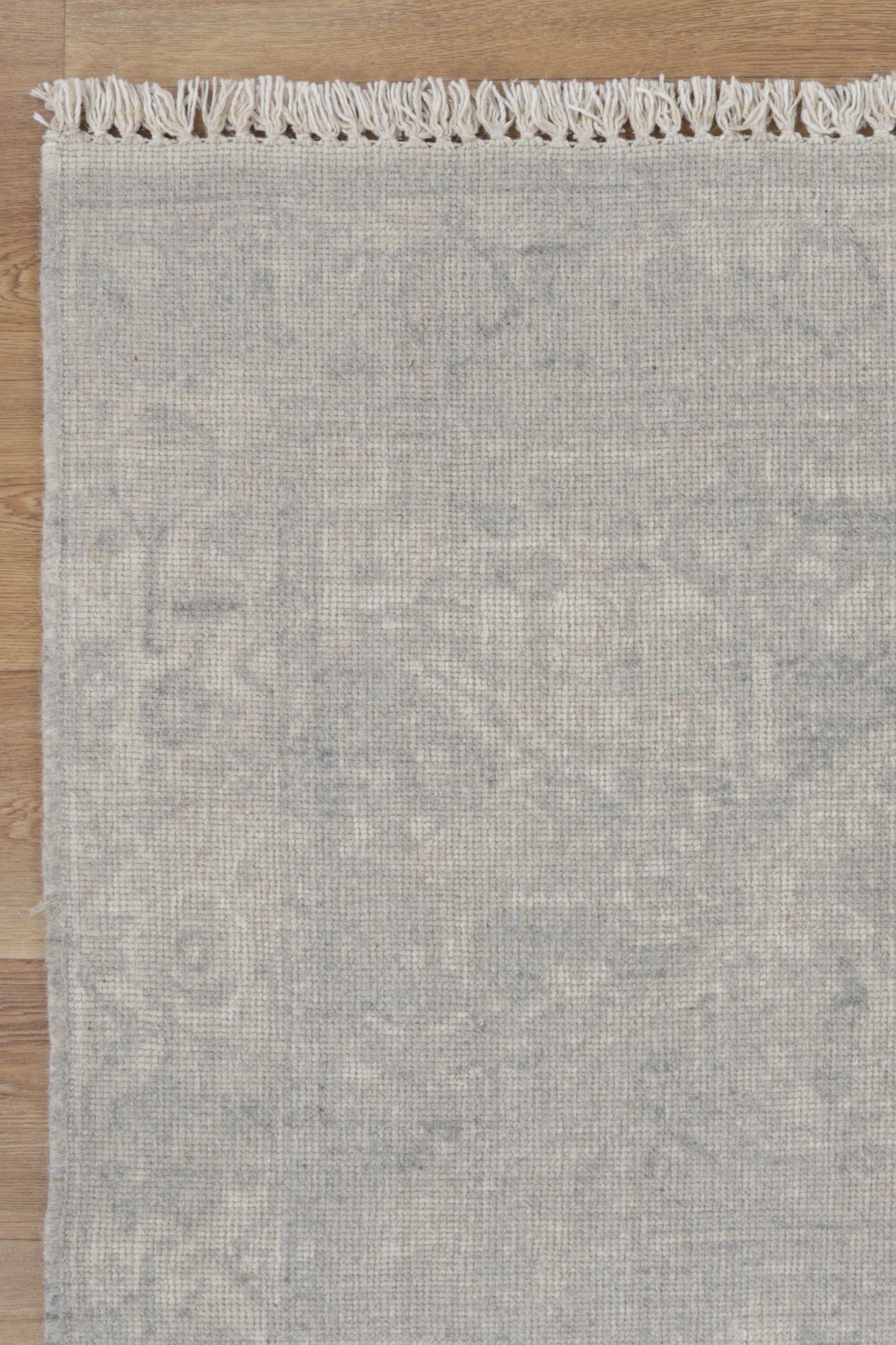 Agora Souk Ivory Wool Rug corner photo