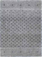 Alayah Diamond Trellis Silver Rug product shot