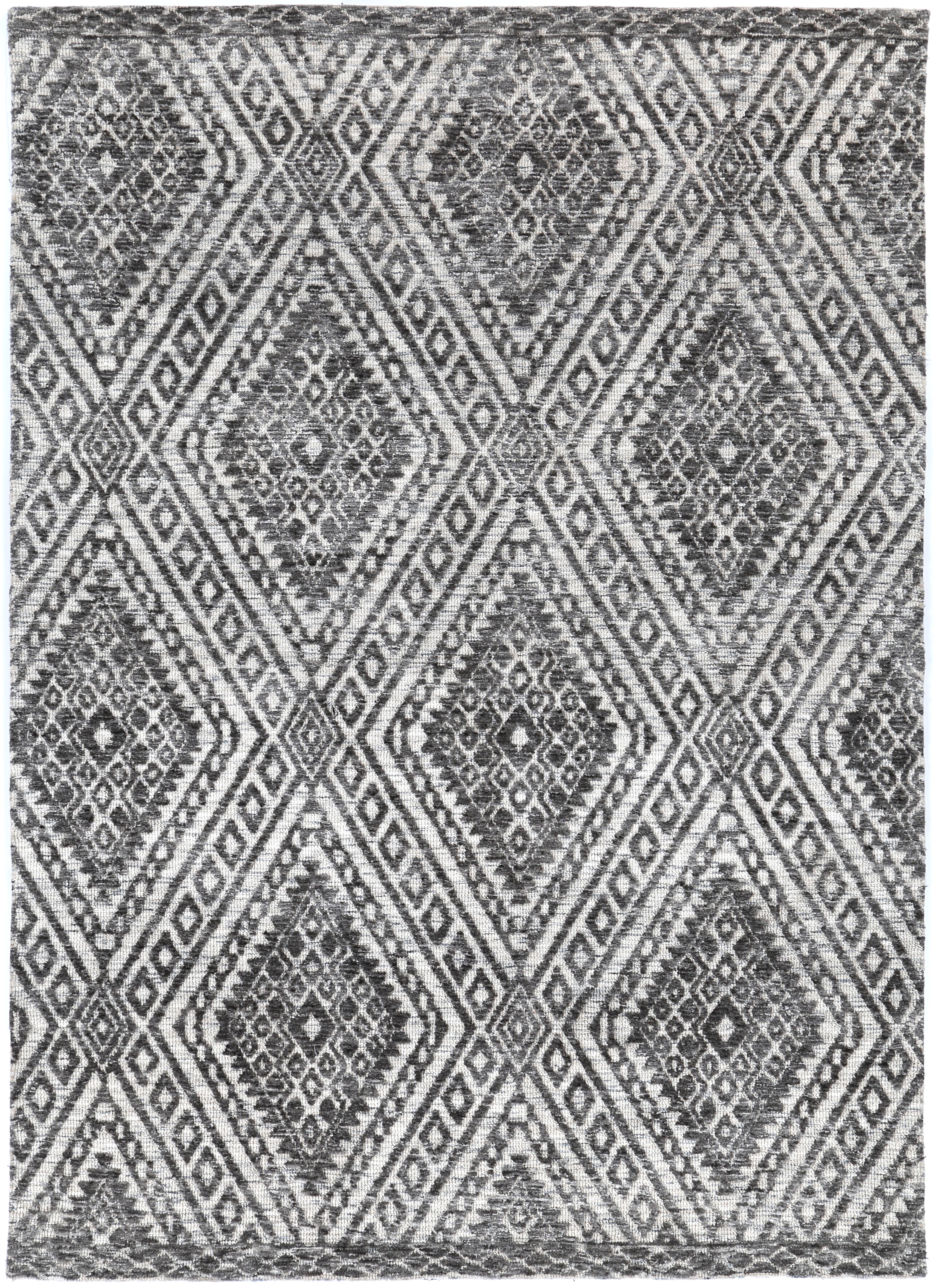 Alayah Zalij silver & taupe Rug