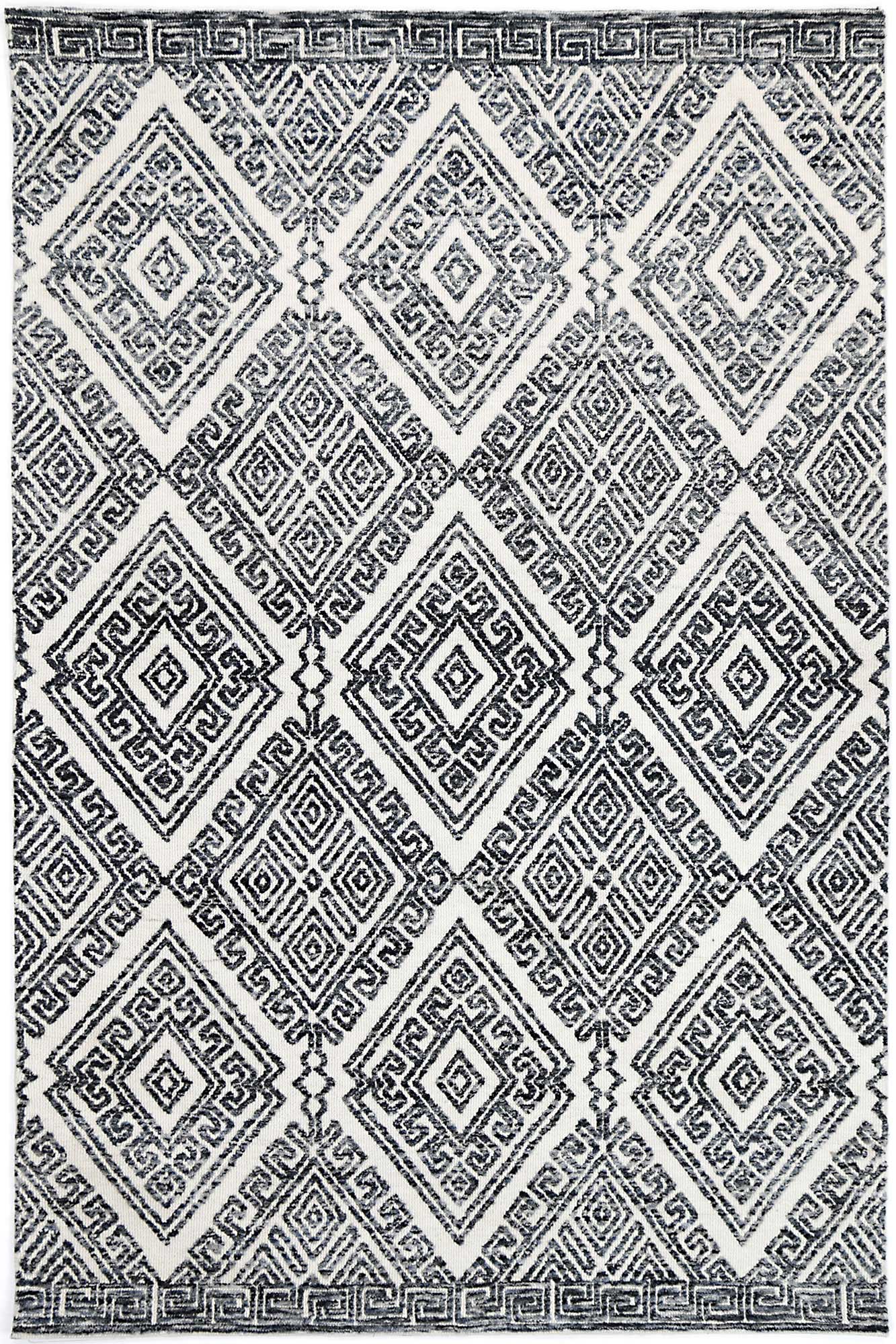 Alayah Diamond Grey Rug Product Shot