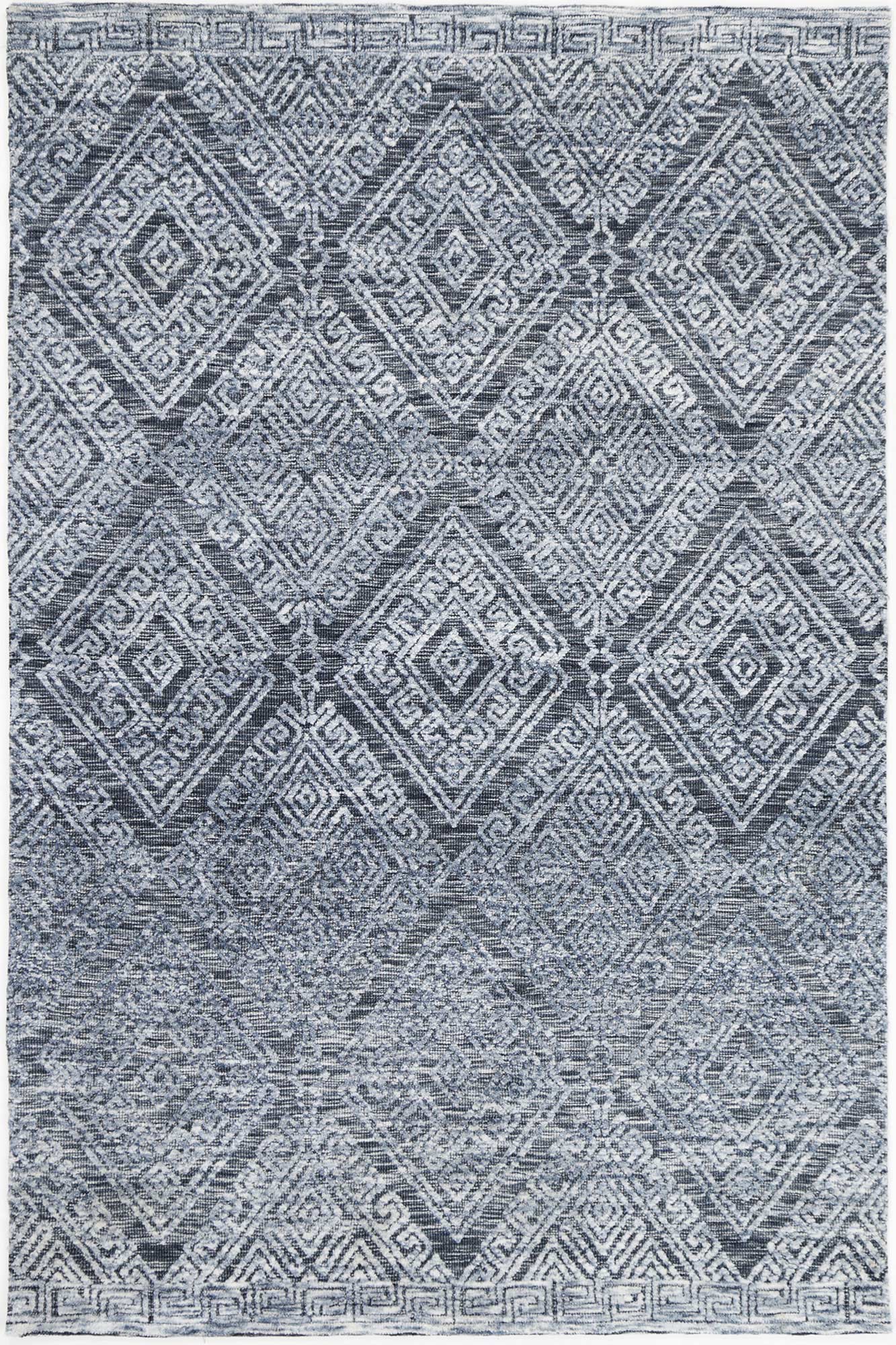 Alayah Diamond Blue Rug Product shot