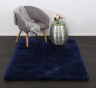 Flokati Super Soft Ultra Thick Shag Rug Navy