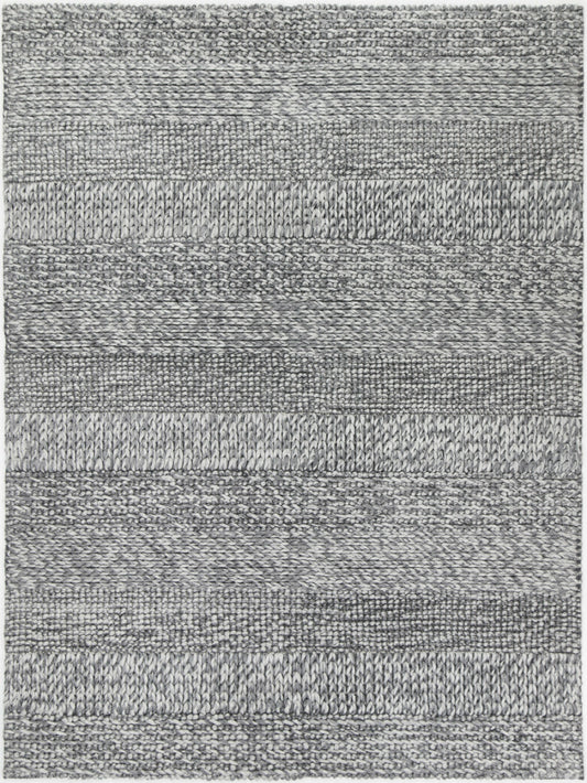 Wallace Grace Charcoal Wool Blend Rug