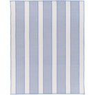 Miami Cornflower Stripe Indoor Outdoor Rug