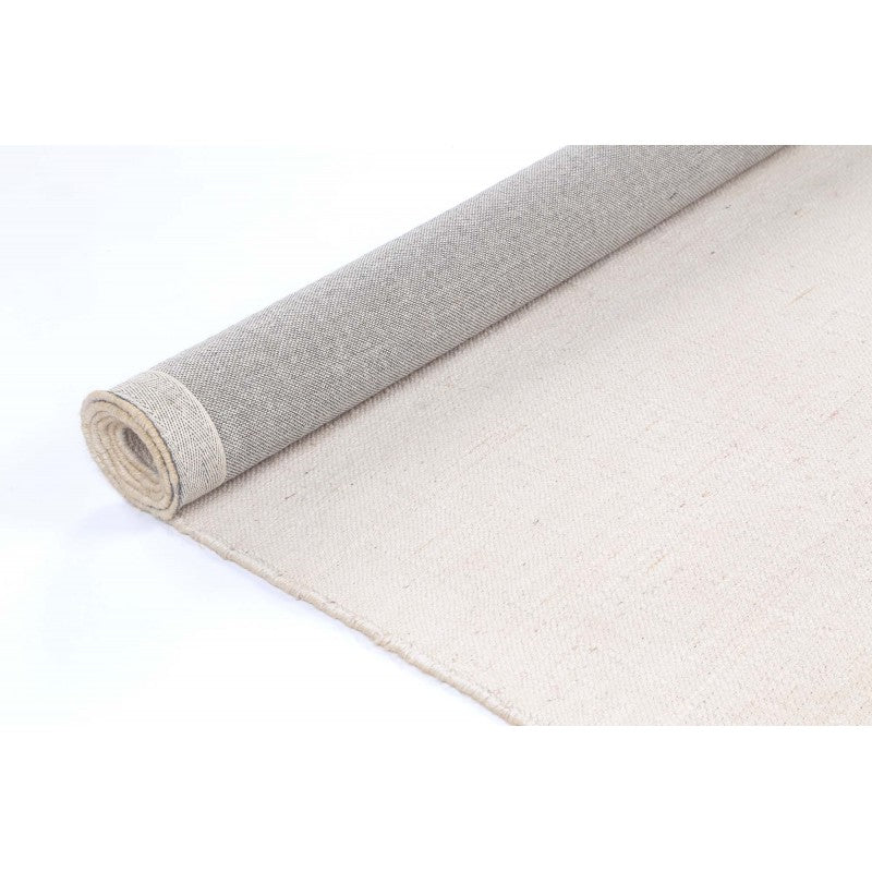 Noosa Jute & Cotton White Rug