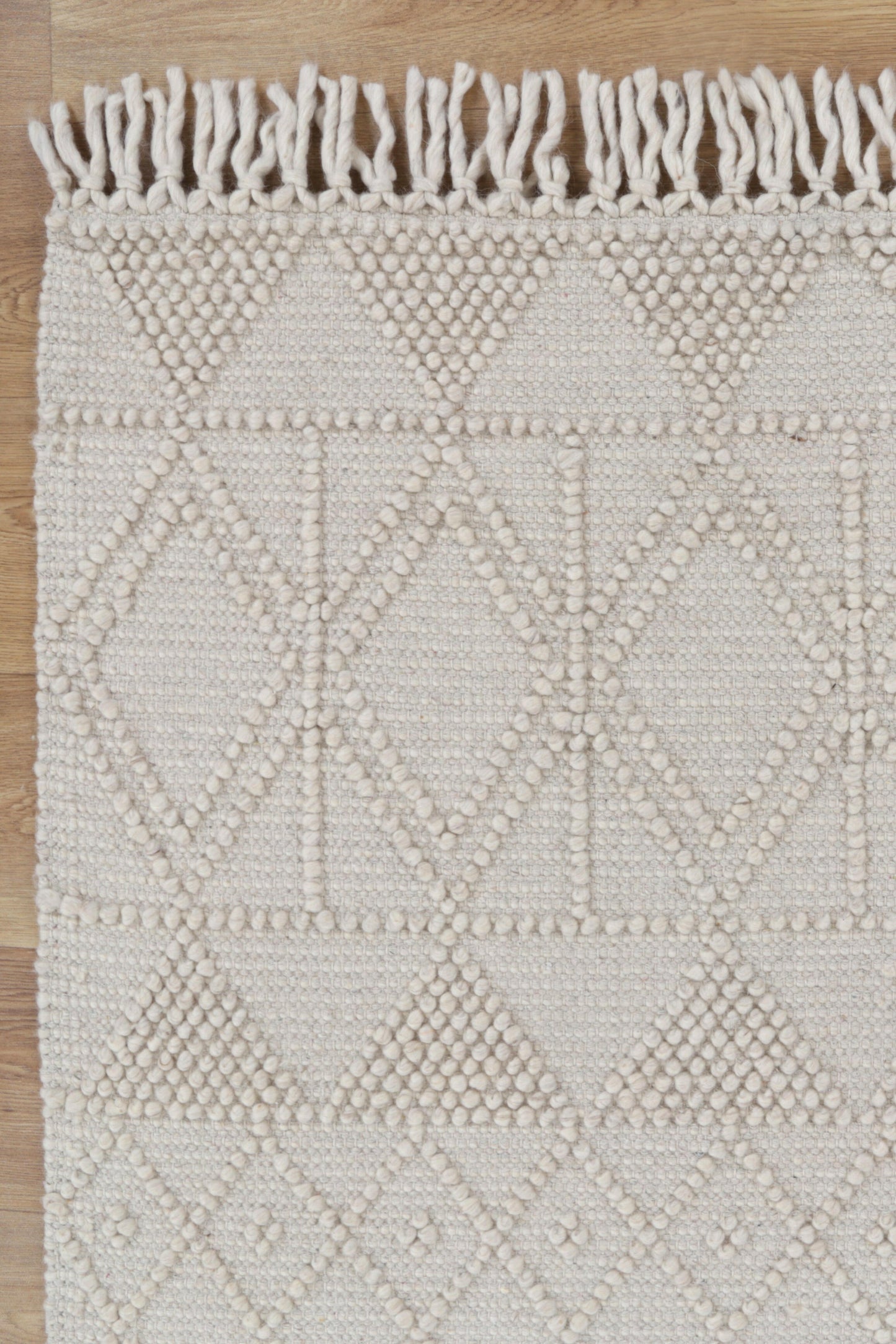 Aurelia Inca Biege Wool Rug