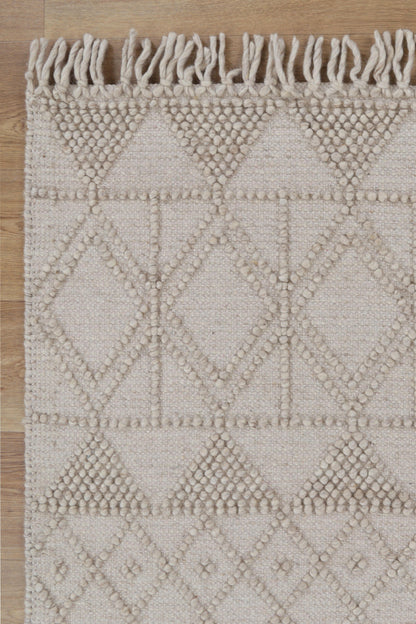 Aurelia Inca Brown Wool Rug