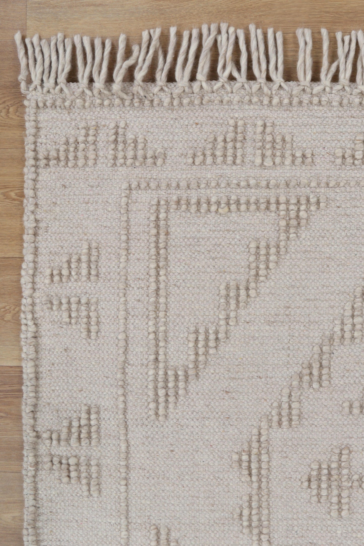 Aurelia Ornamental Brown Wool Rug