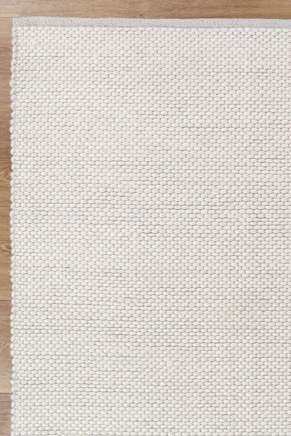 Arielle Contemporary Ivory Wool Rug