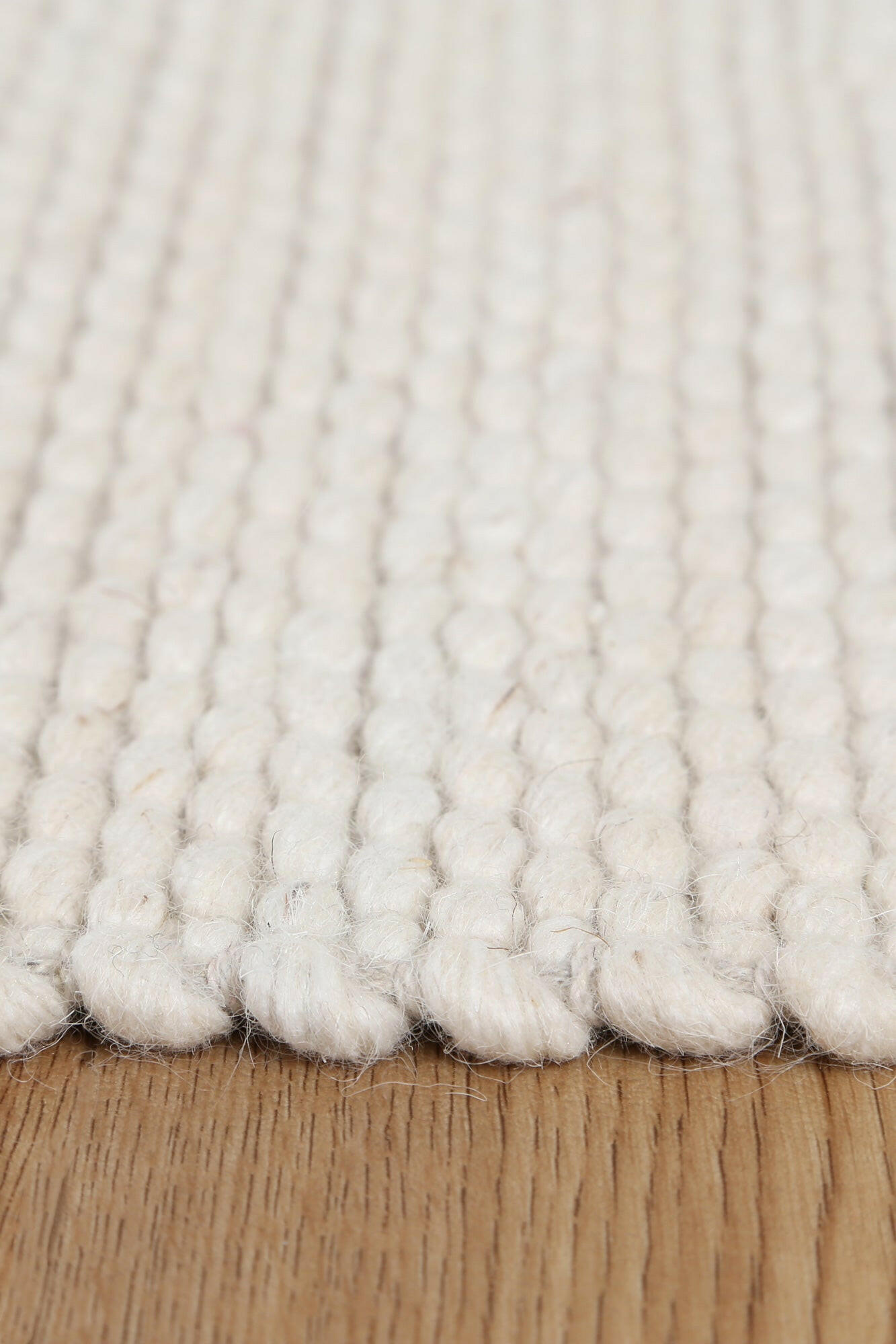 Arielle Contemporary Ivory Wool Rug
