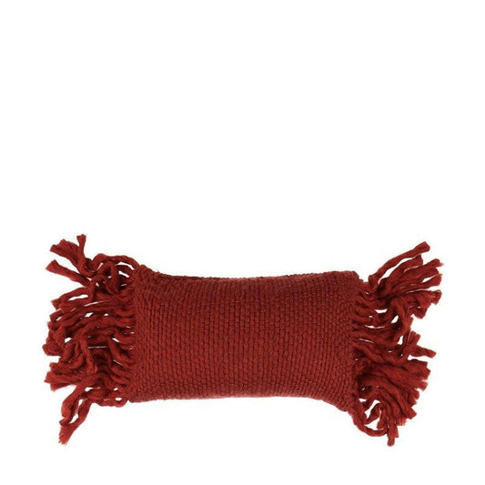Knit Yogi Cushion Terracotta 50 x 30cm