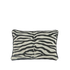 Zebra Cushion Black 60x40cm