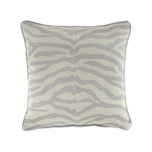 Zebra Cushion Grey 60x60cm