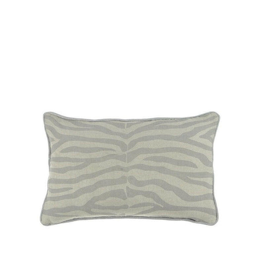 Zebra Cushion Grey 60x40cm